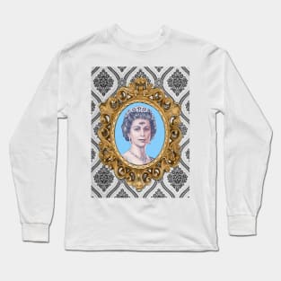 Queenie Eye - Surreal/Collage Art Long Sleeve T-Shirt